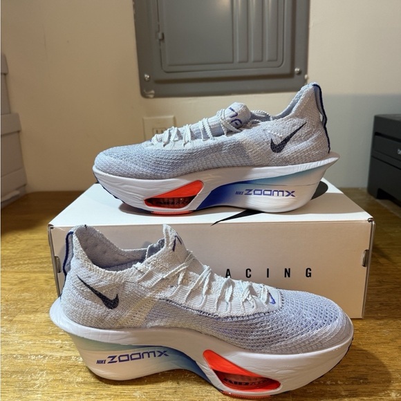 Nike Other - Men Size Nike Air Zoom Alphafly NEXT 3 Football Grey Blue Void
